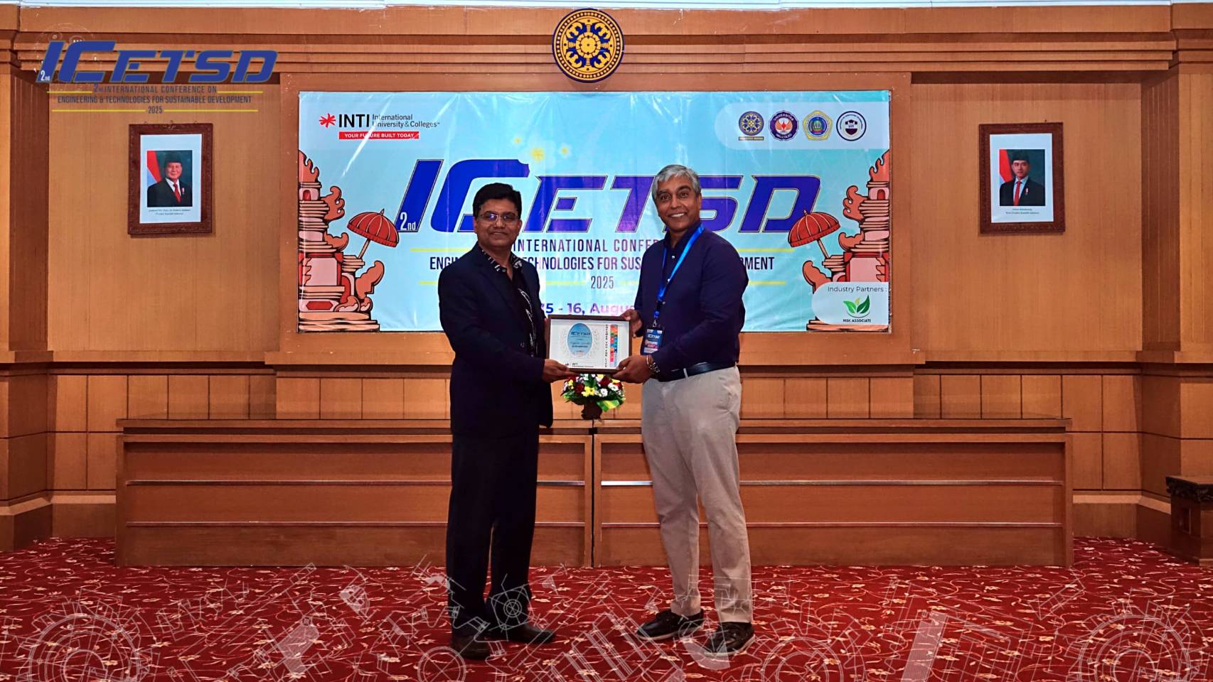 Innosep ที่ ICETSD 2025 - คำปราศรัยโดย Mr. Kazi Sarwar Hasan